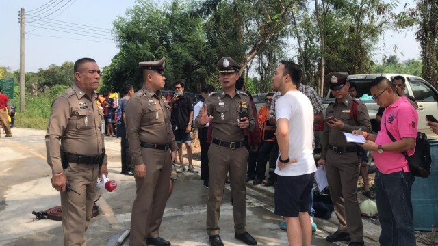 ไฟไหม้โกดังเก็บสินค้าเครื่องใช้ไฟฟ้า ย่านบางใหญ่