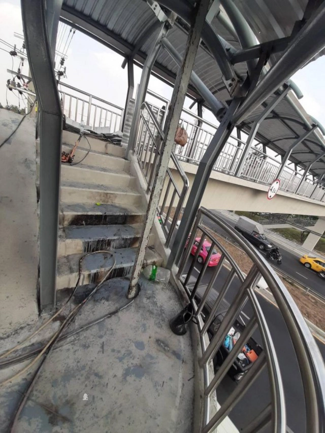 คนงานเชื่อมเหล็กสะเก็ดไฟลงถังทินเนอร์ระเบิดไฟลุกท่วมร่าง