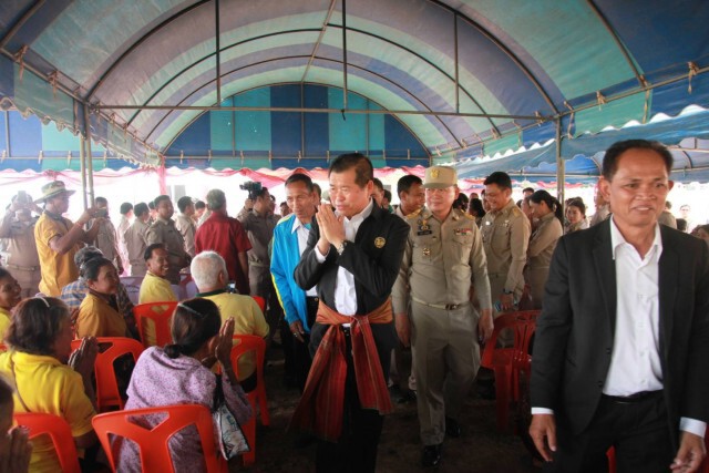 นิพนธ์ฯ ขึ้น "เมืองช้าง" ใช้ "น้ำแลกดิน ดินแลกน้ำ"