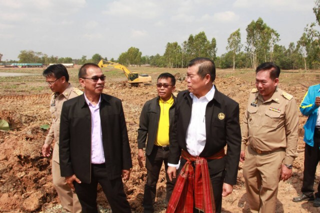 นิพนธ์ฯ ขึ้น "เมืองช้าง" ใช้ "น้ำแลกดิน ดินแลกน้ำ"