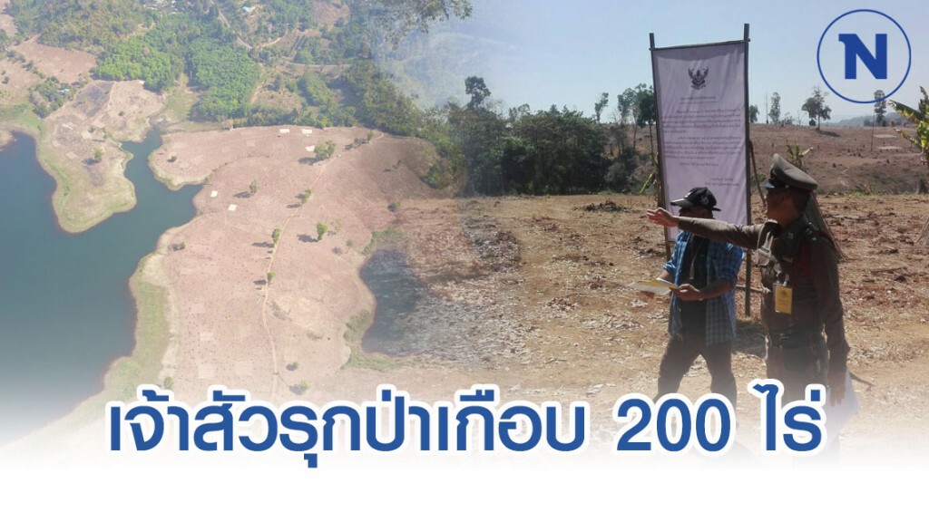 สอบพื้นที่วิวสวยเจ้าสัวพันล้าน รุกป่าอช.เขาแหลม เกือบ 200 ไร่