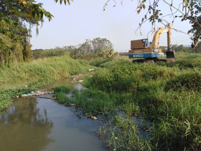 ชป.เดินหน้าขุดลอกลำเหมืองพญาคำ จ.เชียงใหม่ หวังเพิ่มประสิทธิภาพการระบายน้ำ