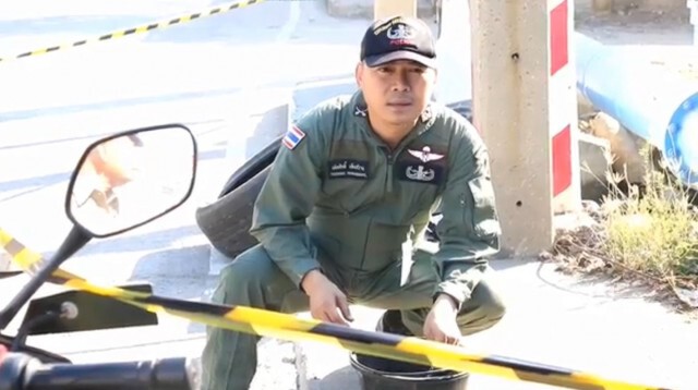 ชาวบ้านผวาพบวัตถุต้องสงสัยคล้ายระเบิดในชุมชน