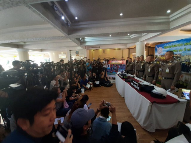 ผบช.น. แถลงจับอดีตผัวเลือดร้อน ยิงเมียดับคาห้างกลางกรุงฯ