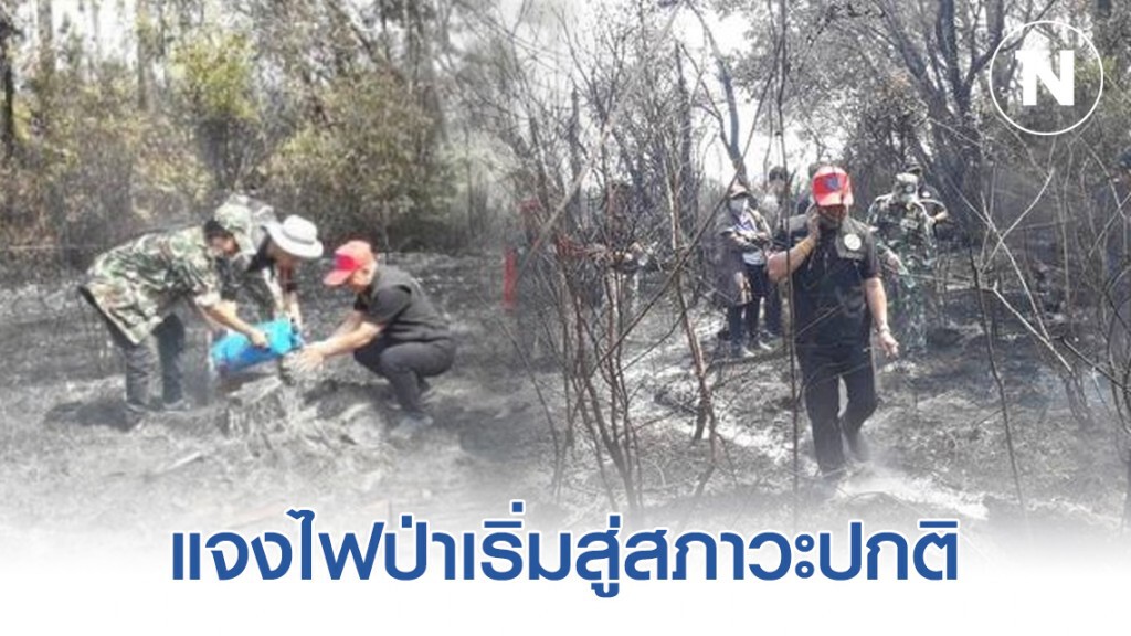 "อุทยานฯภูกระดึง" แจง ไฟป่าเริ่มสู่สภาวะปกติ "อุทยานฯภูกระดึง" แจง ไฟป่าเริ่มสู่สภาวะปกติ