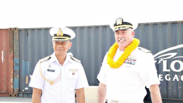 กองทัพเรือไทย ต้อนรับเรือ Uss Green Bay สหรัฐ เข้าร่วมฝึกคอบบร้าโกลด์ 2020