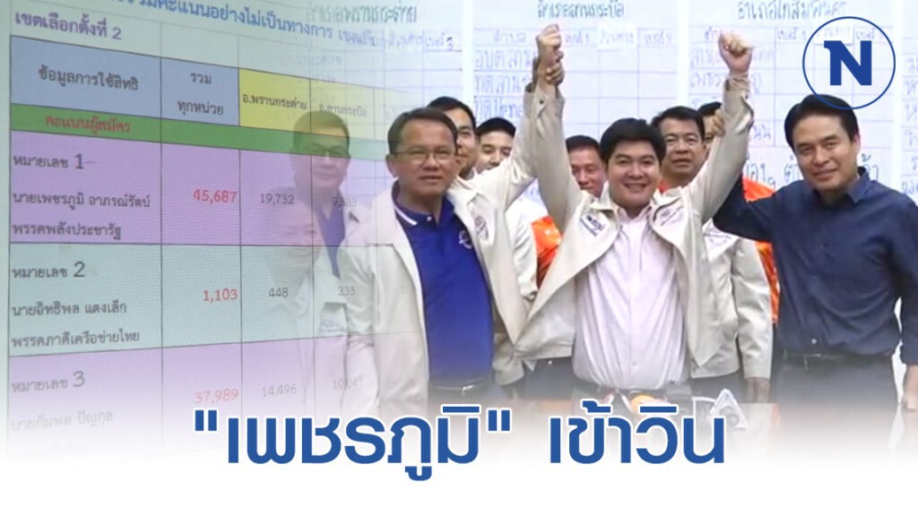 "เพชรภูมิ" เข้าวินเลือกตั้งซ่อมเขต 2 กำแพง​เพชร​