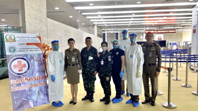 ทีมแพทย์ ตรวจเข้ม ทหารที่มาฝึก Cobra Gold 2020