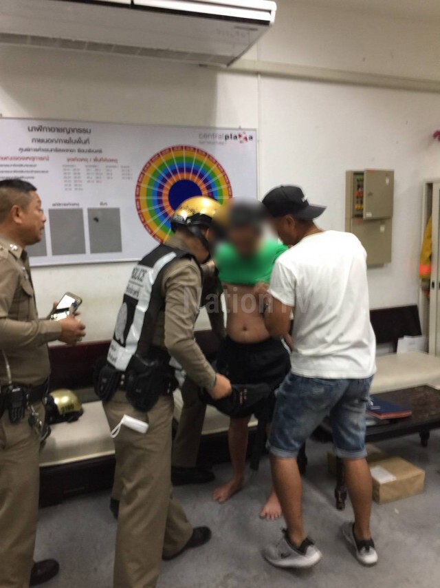 รวบแล้ว มือยิงกลางห้างดังย่านรัตนาธิเบศร์ สามี-ภรรยา ทำเหตุ ทำคนหนีอลหม่าน