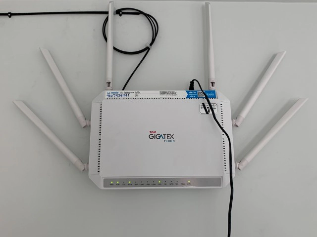 [รีวิว] ติดตั้งกล่องสัญญาณอินเทอร์เน็ต 6 เสา True Gigatek Fiber Skyworth