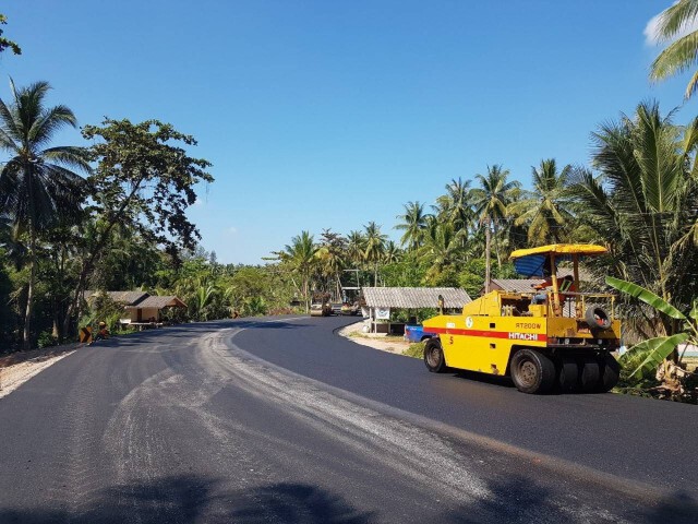 ทางหลวงชนบทเดินหน้าสร้างถนนเลียบชายฝั่งทะเลภาคใต้