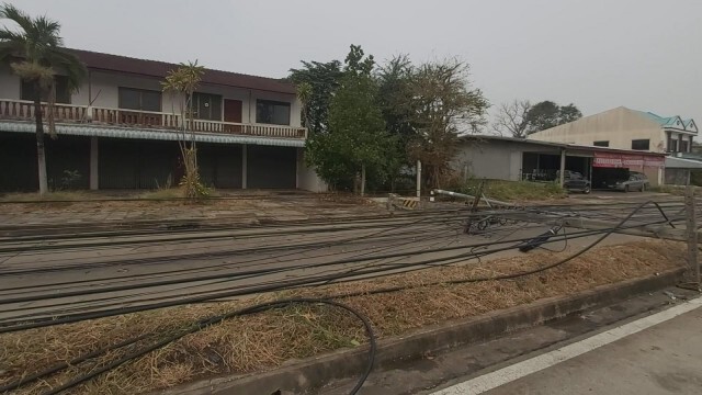 พายุฤดูร้อนถล่ม 5 อำเภอ จ.อุดรธานี เสาไฟหักนับ100ต้น