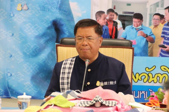 จังหวัดอุบลราชธานี เร่งผลิตหน้ากากอนามัย