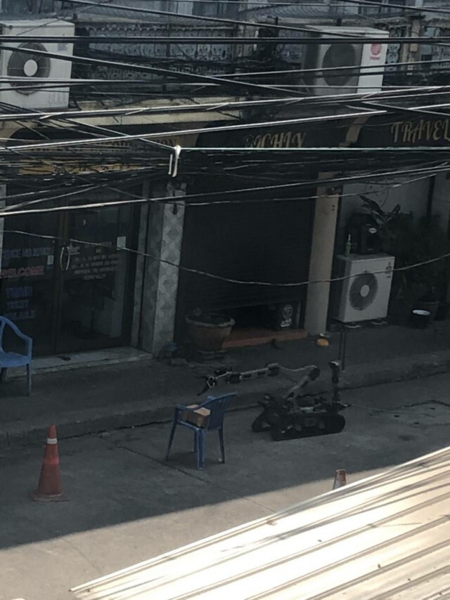 เก็บกู้วัตถุต้องสงสัยย่านหัวลำโพง
