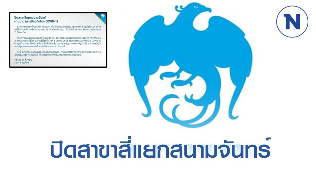 ธ.กรุงไทย ปิดสาขาสี่แยกสนามจันทร์ ธ.กรุงไทย ปิดสาขาสี่แยกสนามจันทร์