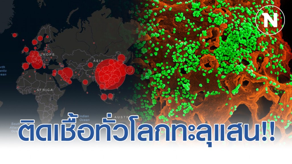 ยอดติดเชื้อโควิด-19ทั่วโลก ทะลุแสนคน ยอดติดเชื้อโควิด-19ทั่วโลก ทะลุแสนคน