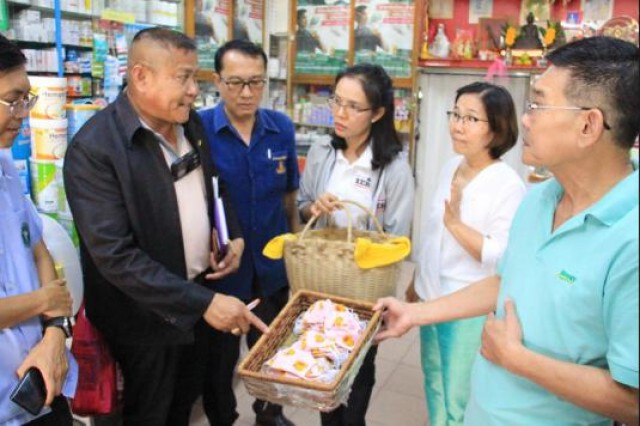ตรวจร้านค้า ขายหน้ากากอนามัยเกินราคาและกักตุนสินค้า พบสินค้าหมดทุกร้าน