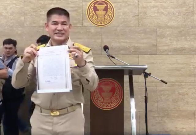 "ธรรมนัส" ยืนยันคนสนิทไม่ได้เกี่ยวข้องกับการกักตุนหน้ากากอนามัย