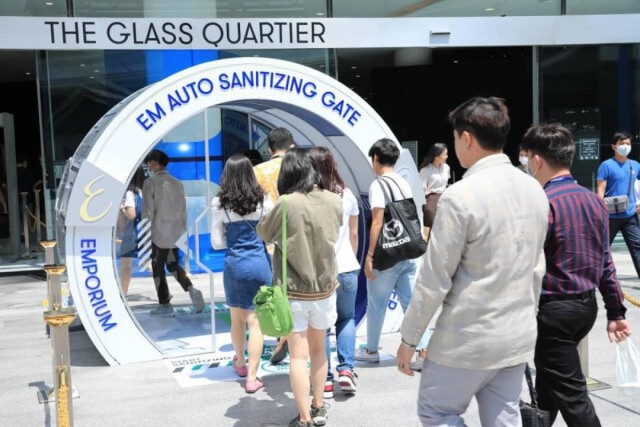 ครั้งเเรกในไทย! เปิดตัวอุโมงค์พ่นน้ำยาฆ่าเชื้อ Nano Technology