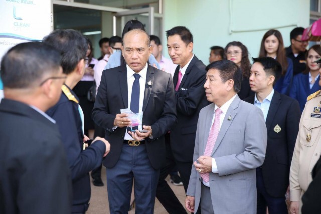 ออมสินจับมือคลังแจกเจลแอลกอฮอล์ 1 ล้านชิ้น