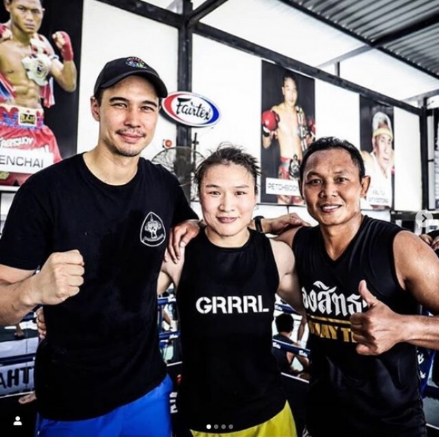 เผยภาพ "แมทธิว ดีน" แชะภาพคู่แชมป์มวยหญิงUFC-แสนชัย ก่อนรู้ตัวติดไวรัสโควิด-19