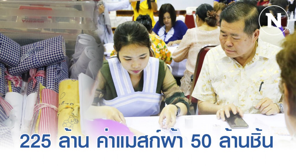 "นิพนธ์" เดินหน้าร่วมผลิตแมสก์ผ้า แจง 225 ลบ. ค่าอุปกรณ์ 50 ล้านชิ้น "นิพนธ์" เดินหน้าร่วมผลิตแมสก์ผ้า แจง 225 ลบ. ค่าอุปกรณ์ 50 ล้านชิ้น