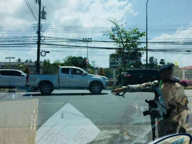 ด่วน!!! เกิดเหตุคนร้ายลอบวางระเบิดบริเวณประตูทางเข้า ศอ.บต.ยะลา