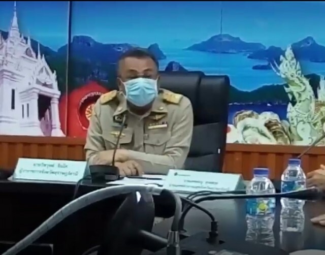 ผุ้ว่าฯสุราษฎร์ธานีแถลงด่วนพบผู้ป่วยโควิด19อาการโคม่าสอบประวัติเพิ่งกลับจากปัตตานี