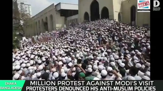 คนบังคลาเทศนับหมื่น รวมตัวสวดมนต์ขับไล่โควิด-19