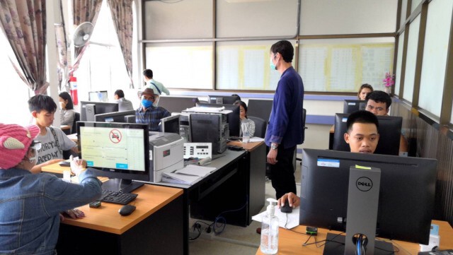 ขนส่งฯเข้มมาตรการป้องกัน COVID-19
