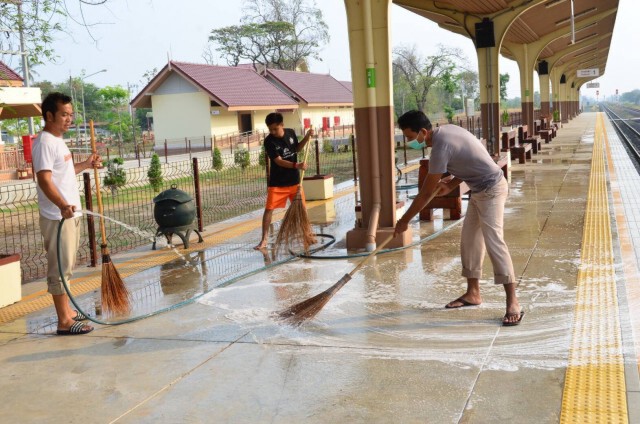 การรถไฟฯ เข้มเฝ้าระวังการแพร่ระบาดไวรัสโคโรนา 2019