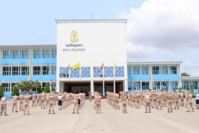 กองทัพเรือ สั่งกำลังพลออกกำลังกายไล่ "โควิด-19" วันละ 15 นาที