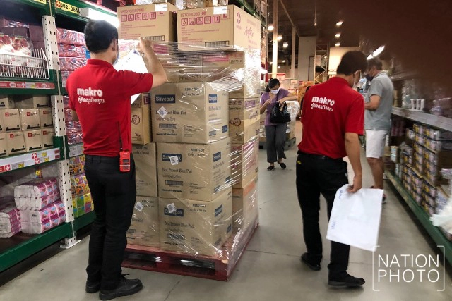 ประชาชนแห่ตุนอาหาร หลัง กทม.ประกาศปิดห้าง