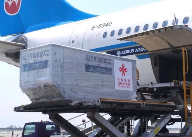 ถึงไทยแล้ว! "เวชภัณฑ์" จากจีนที่มาส่งให้ไทย