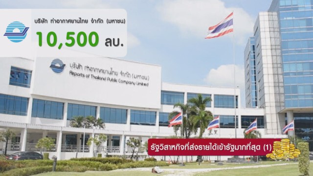 รัฐวิสาหกิจที่ส่งรายได้เข้ารัฐมากที่สุด (1)