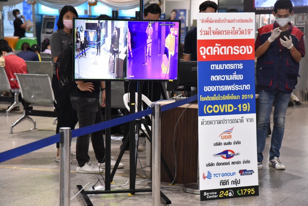บขส. ตั้งเครื่องตรวจวัดอุณหภูมิอินฟราเรดคุ้มเข้มคนเข้า-ออกหมอชิต 2