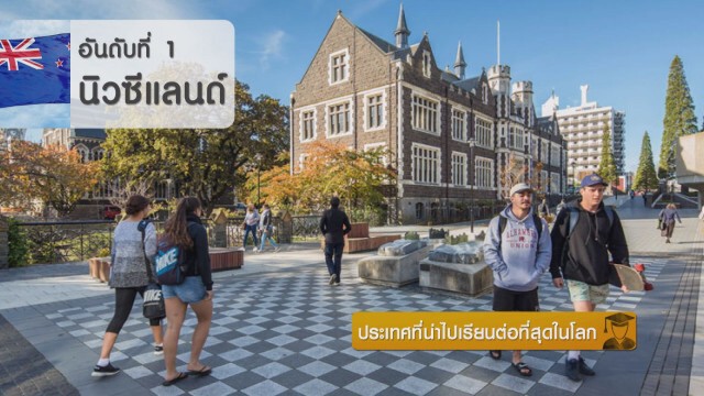 ประเทศที่น่าไปเรียนต่อที่สุดในโลก