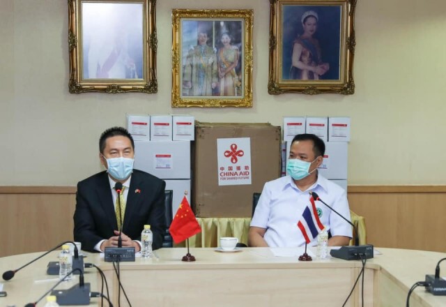เปิดภาพเวชภัณฑ์ล็อตใหญ่ "อาลีบาบา" ช่วยประเทศไทยสู้วิกฤตโควิด-19