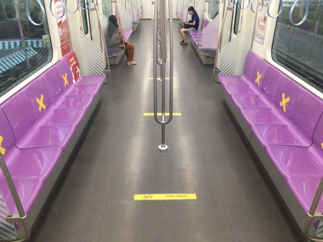MRT ขอความร่วมมือผู้โดยสารสวมหน้ากากตลอดเวลาใช้บริการ