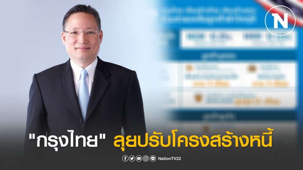 "กรุงไทย" อัดมาตรการช่วยลูกค้า-ลุยปรับโครงสร้างหนี้