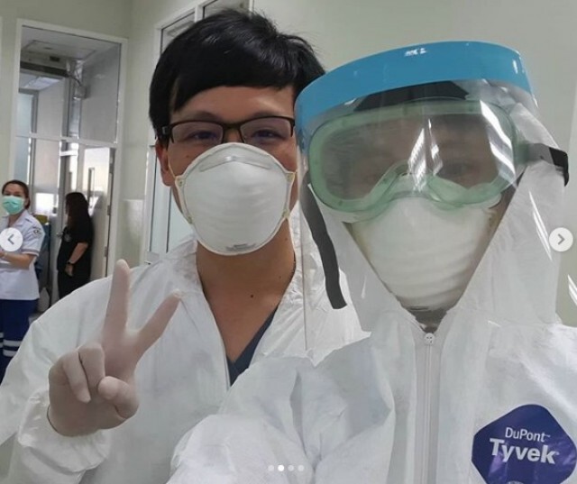 "หมอเจี๊ยบ" ลุยงานต่อหลังกักตัวครบ 14 วัน