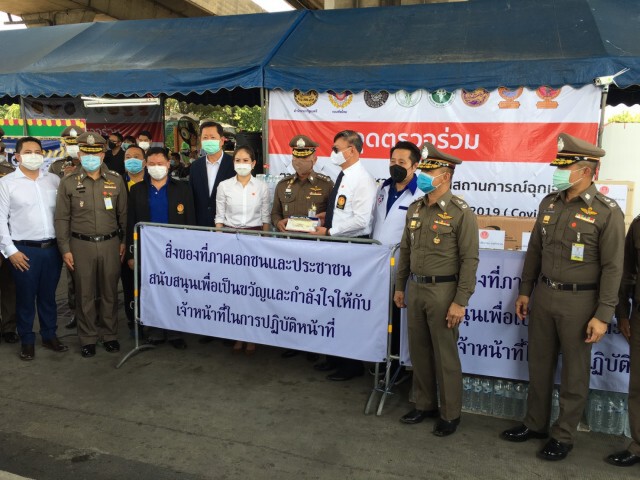 จุดตรวจสกัดโควิด-19 ถนนสุขสวัสดิ์ ไม่พบบุคคลสุ่มเสี่ยง