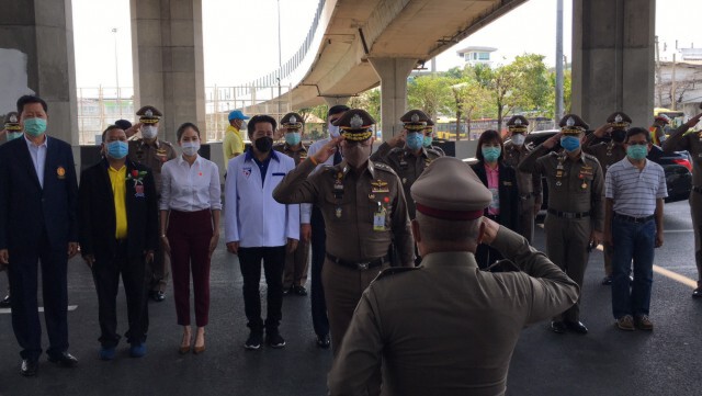 จุดตรวจสกัดโควิด-19 ถนนสุขสวัสดิ์ ไม่พบบุคคลสุ่มเสี่ยง