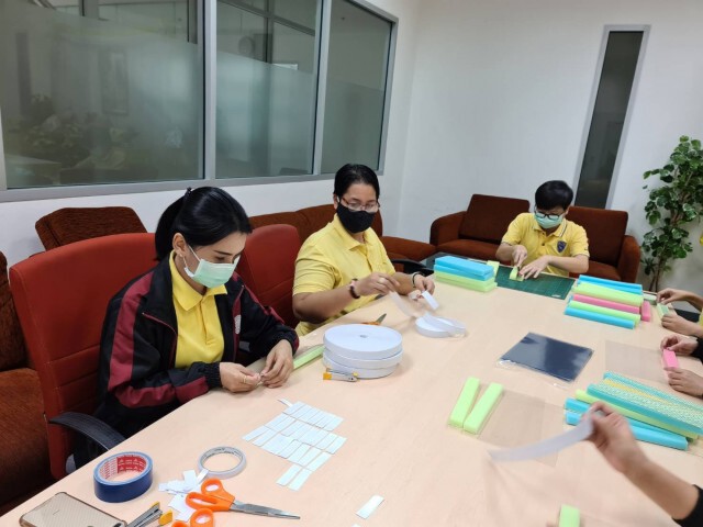 สตม.ปิ๊งไอเดีย สอนทำหน้ากาก "เฟซ ชิลด์" สู้โควิด-19