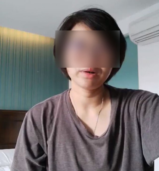 สาวร้องไห้โฮ! ติดโควิด พร้อมขอโทษ เผยเคยทำน้ำเเจกคุณหมอ-พยาบาล