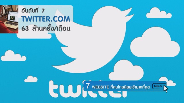 7 WEBSITE ที่คนไทยนิยมเข้ามากที่สุด