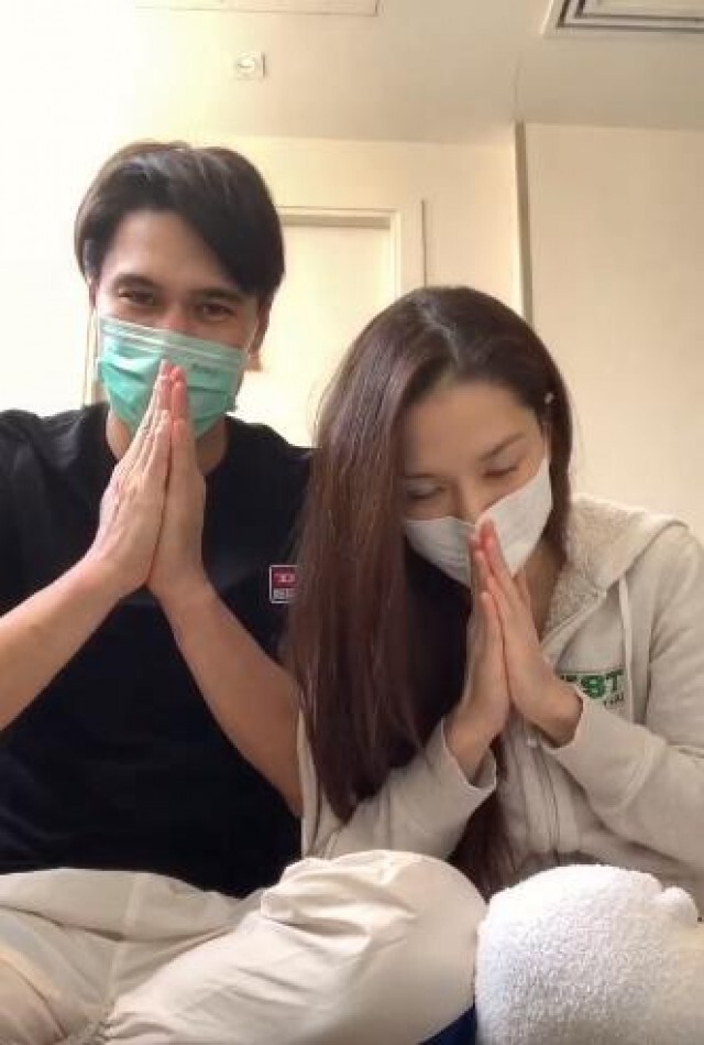 แมทธิว-ลีเดีย อัพเดตอาการ หลังรักษากว่า 20 วัน อาการดีขึ้น เเต่! ผลยังเป็นบวกอยู่