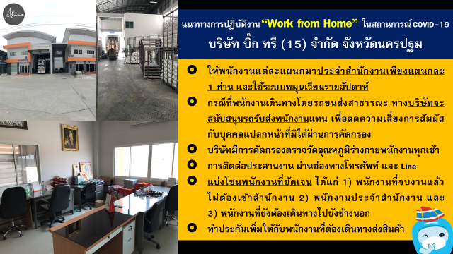 เอกชนขานรับมาตรการ Work From Home
