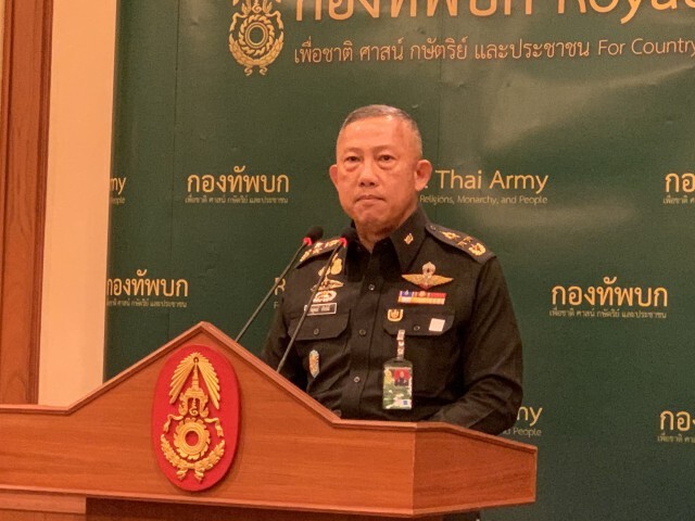 ทหารบกติดโควิด-19 สะสม 11 ราย กลับบ้านเเล้ว 2