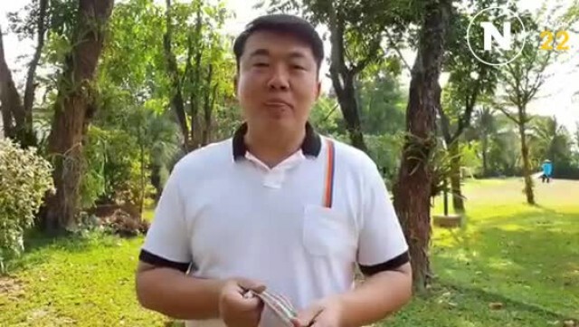 ส.ส.ศรีสะเกษ รณรงค์คนไทยอยู่บ้านหยุดแพร่เชื้อโควิด-19
